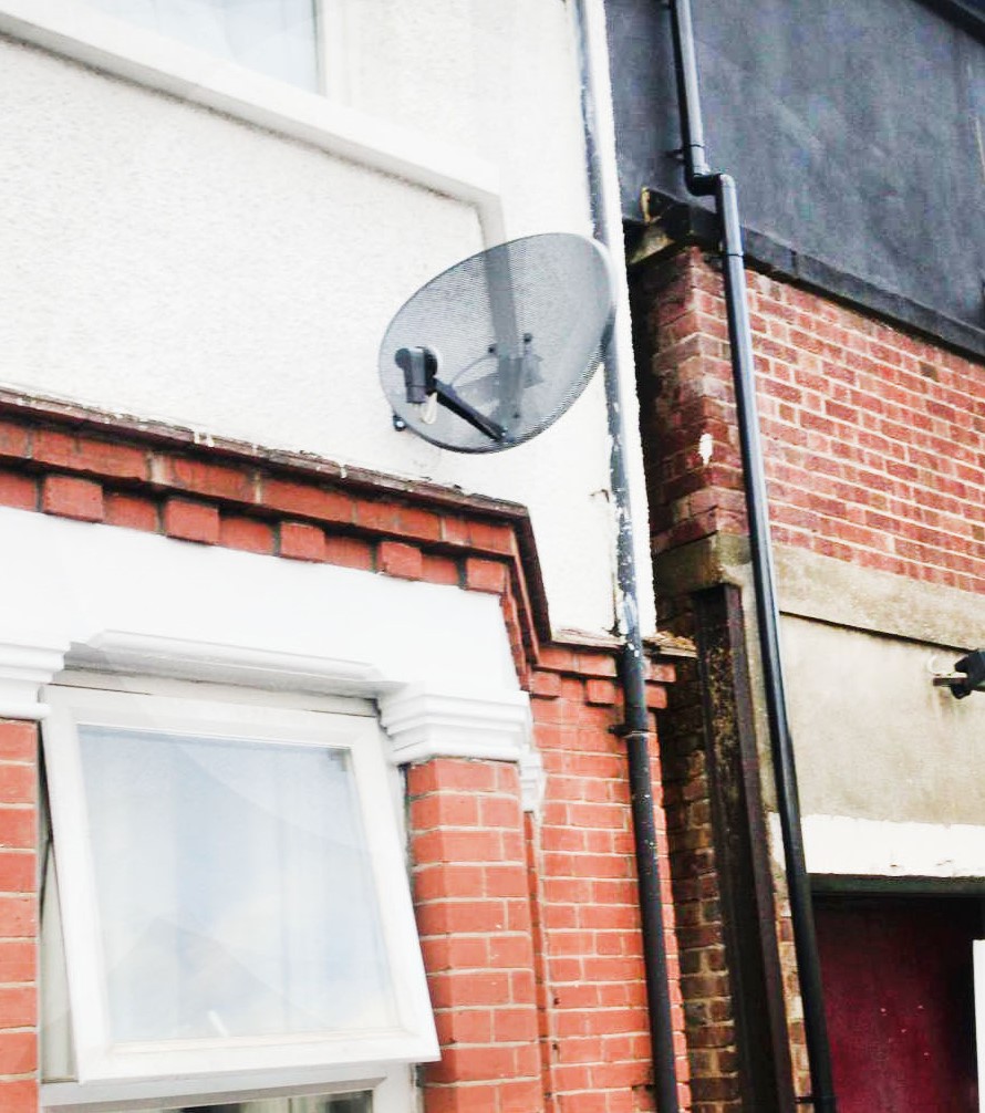 Dish positioning