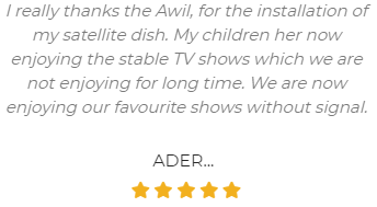 Satellite Dishes & Sky Installation Customer Testimonial 6