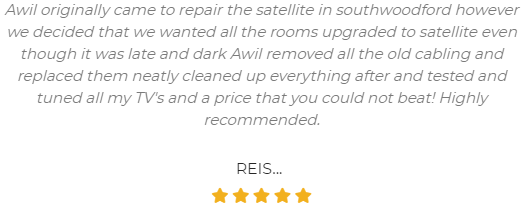 Satellite Dishes & Sky Installation Customer Testimonial 4