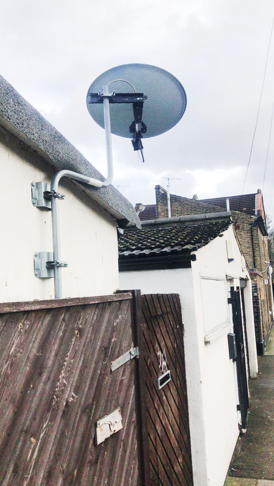 Satellite Dishes & Sky Installation Customer Satellite Dish Installation 5